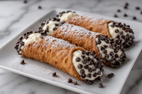 Cannoli with Vanilla Mascarpone Cream (3 inch)